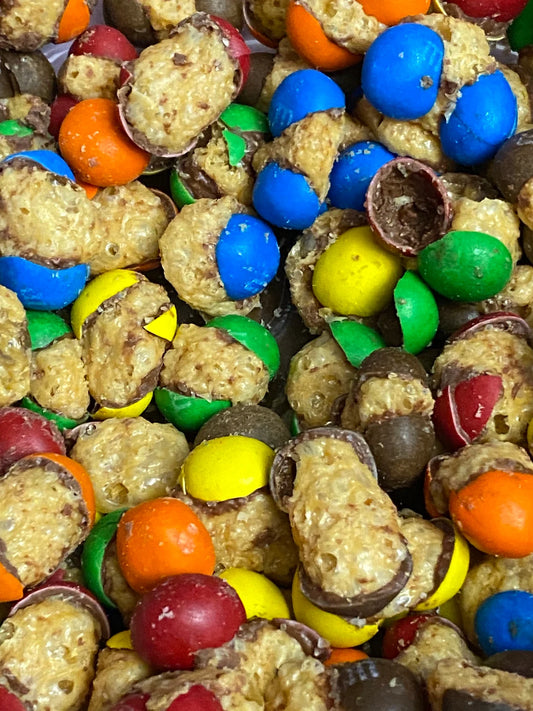 freeze dried caramel balls