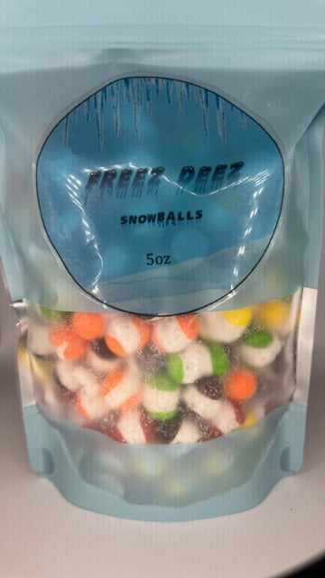 3- 6oz bag freeze dried Snowballs